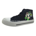 Zapatillas de deporte de tobillo para niños con estampado de dibujos animados Cool Asian (X169-S &amp; B)